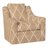 American Bungalow Nicholas Barrel Back Swivel Chair