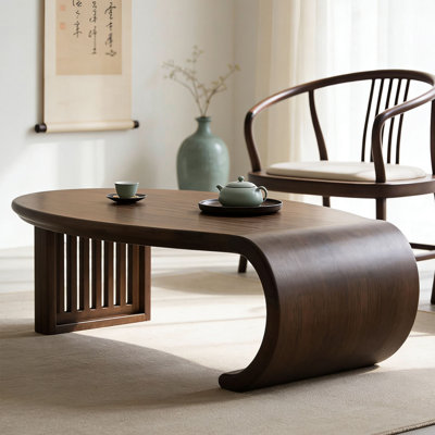 New Chinese style solid wood coffee table