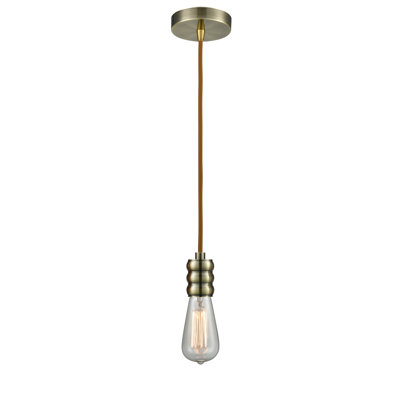 Luminaire suspendu pour une seule ampoule 1 lumières Almaree
