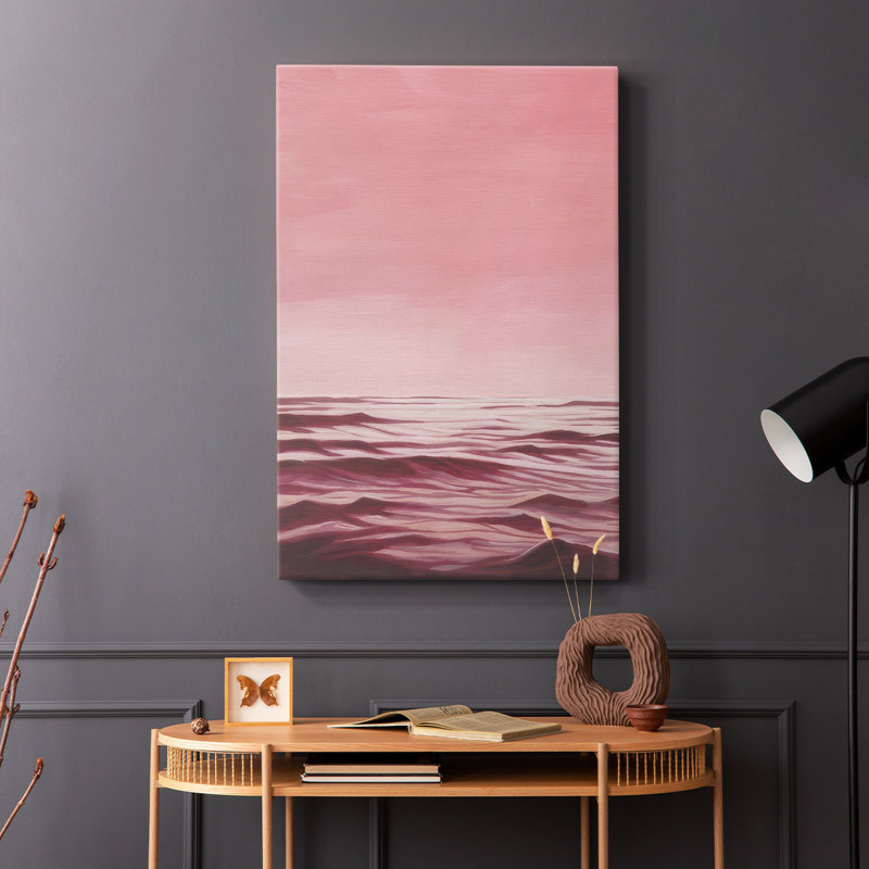 Playa Rosa I -Galerie enveloppée Cavas, H 18 po x l 12 po