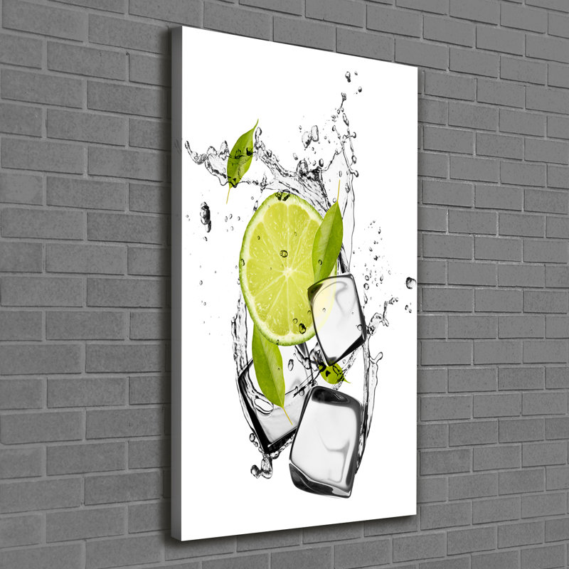 Limonka And Ice - Wrapped Canvas Print