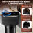 WITSHOCK 16L Automatic Portafilter Cleaner, 200+ Cycles for High-Volume Cafes,16L Large Capacity, Dual Brush Heads, 3 Scrapers Fits 51&58mm Portafilters, Dual Installations, 25 Qaste Bags, for Busy Cafes