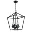 Lustre géométrique à 6 lumières Gurjit-235141610