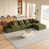 Chenille verte est en rupture de stock