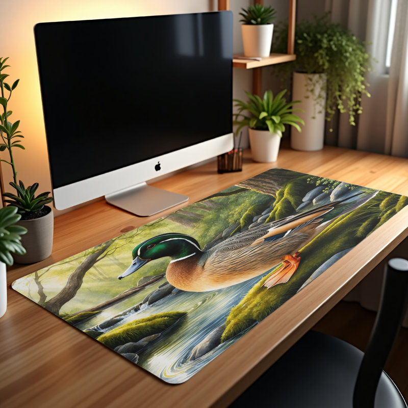 Polyester Desk Pad, 31.5x15.5