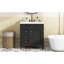Meuble-lavabo 30 po avec lavabo supérieur, meuble-lavabo moderne avec 2 tiroirs et un tiroir basculant, meuble-lavabo simple-1407845882