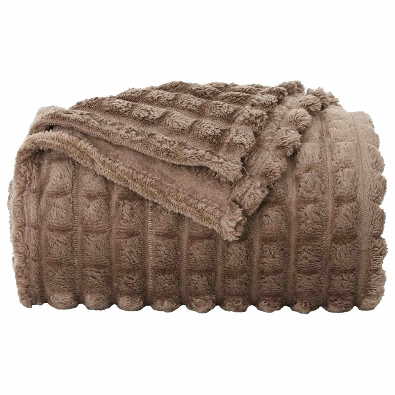 5.2-31 Throw Blanket, Camel, 270cm x 240cm