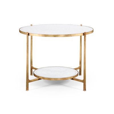 Luxe Round Glass Dining Table