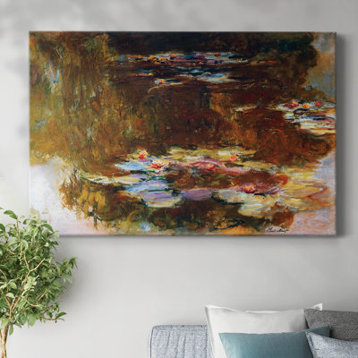 «Water Lily Pond», 1917, toile tendue avec galerie 02