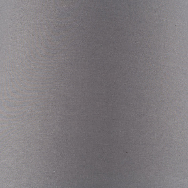 28cm H Cotton Empire Lamp Shade ( Uno ), Steel Grey