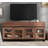 Modern TV Stand With Glass Doors For 70 Inch Tvs, 2 In 1 Entertainment Center Console With 2 Drawers And Metal Base For Living Room, Bedroom-644339054-644339055