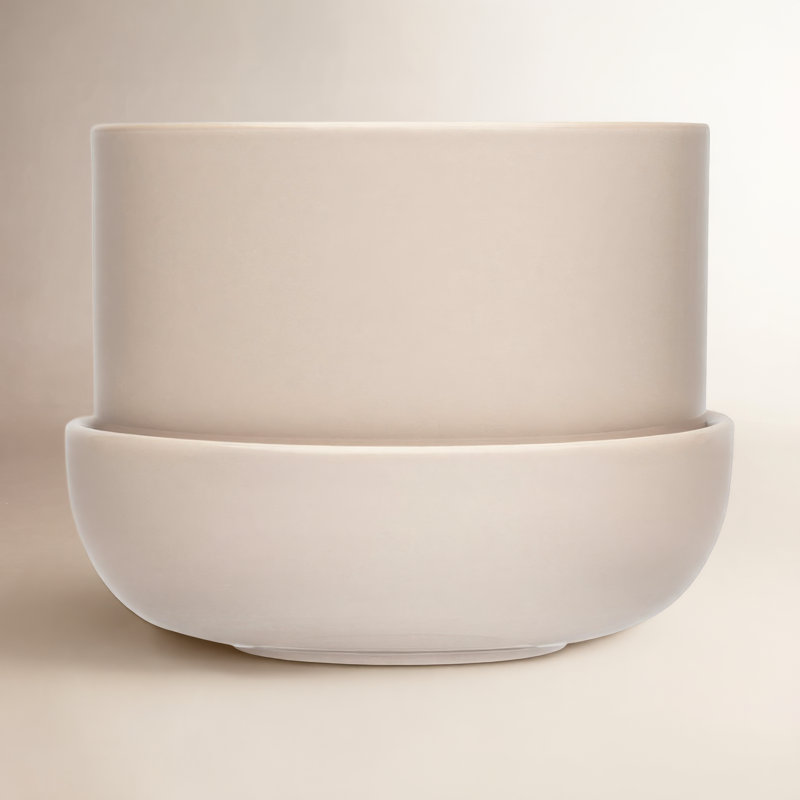 Juba Handmade Ceramic Pot Planter, Pink