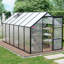 Serre en polycarbonate surélevée 6X12 pi-114766636