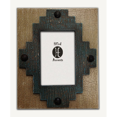 Santa Fe Wood Embossed Picture Frame
