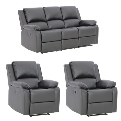 Nevae 3 - Piece Living Room Set