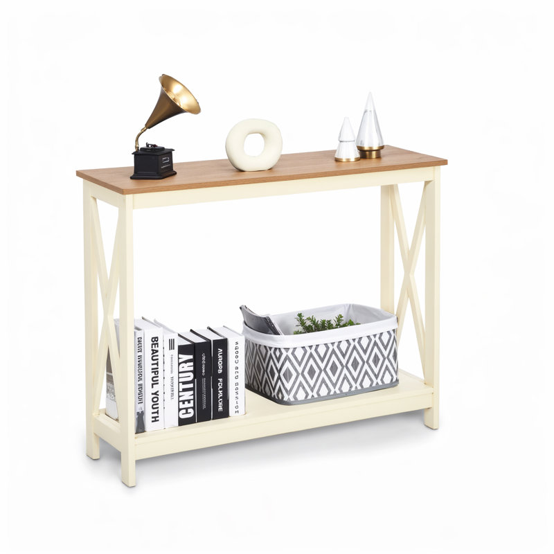 Jennings End Table, Ivory (Off-White)