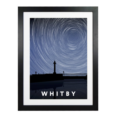 'Whitby Night Timelapse' by Richard O'Neil - Print
