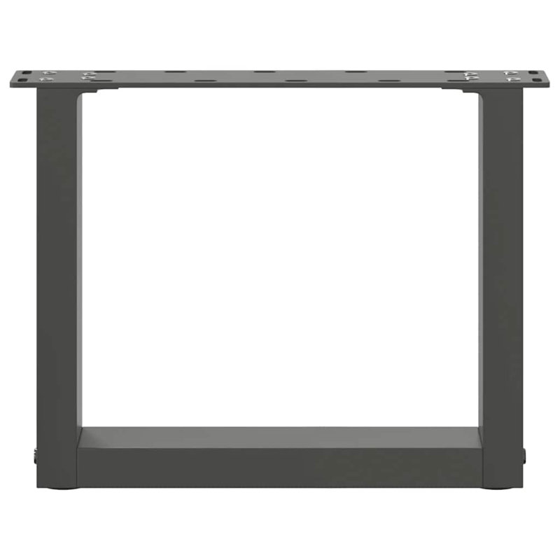 Table Leg, Anthracite, 31cm H x 40cm W