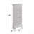 5-Drawer Chest, Modern Style  Woodenen Construction-1128071351