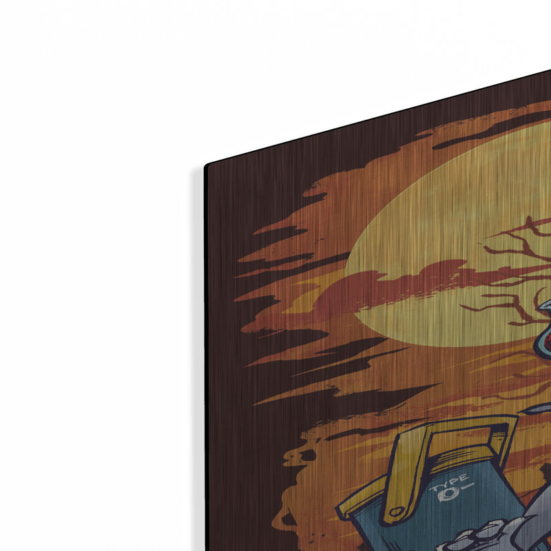 «Halloween At The Beach Dracula» par Flyland Designs, H 36 po x l 24 po