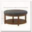 Upholstered Tufted Linen Ottoman Coffee Table-194750474-194750477