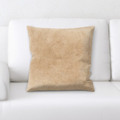 Paper Square Pillow Cover & Insert