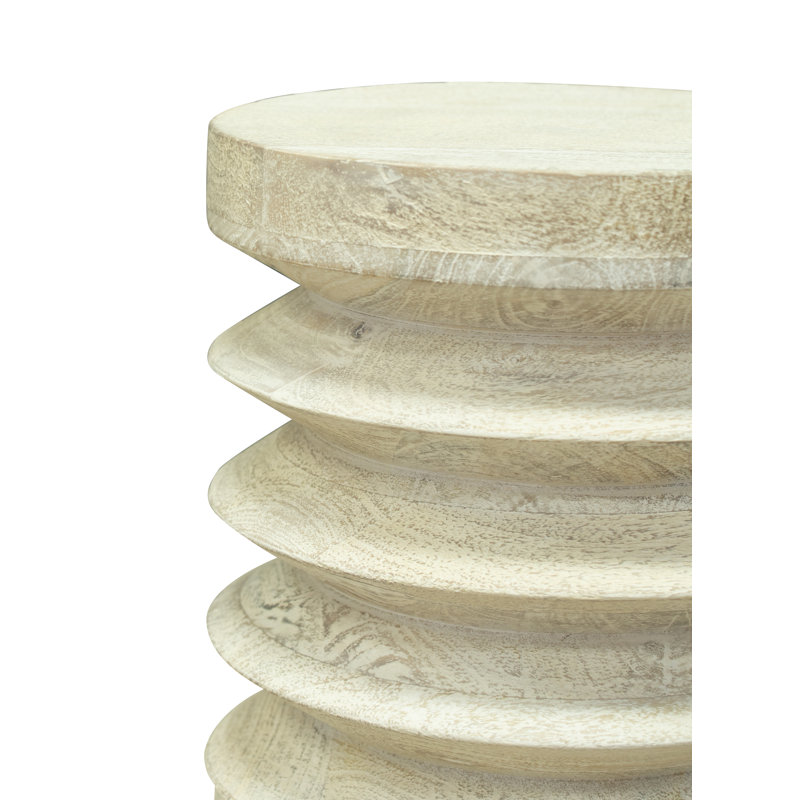 Table de bout en bois massif Krumm