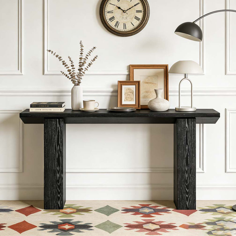 Triangular-Shaped Design Console Table