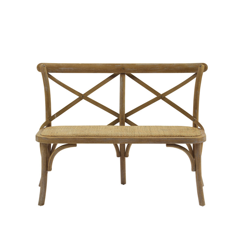 Banc en bois massif Jaylee