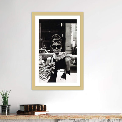 " Audrey Hepburn As Seen Through Tiffany's Storefront Window " by Radio Days