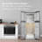 10.1 Cu. Ft. Double Door Refrigerator Silver with Freezer-120944281
