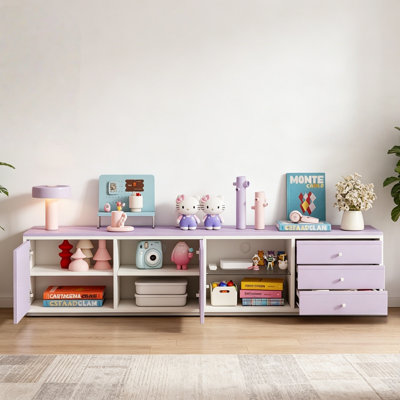 Creative Purple TV Stand