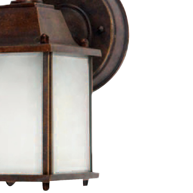 Eaton 1 - Outdoor Wall Lantern, Brown
