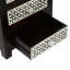 Table de chevet 3 tiroirs en bois