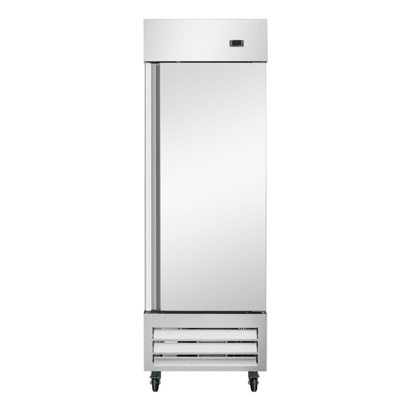 27" Stainless Steel Upright Convertible Refrigerator Freezer