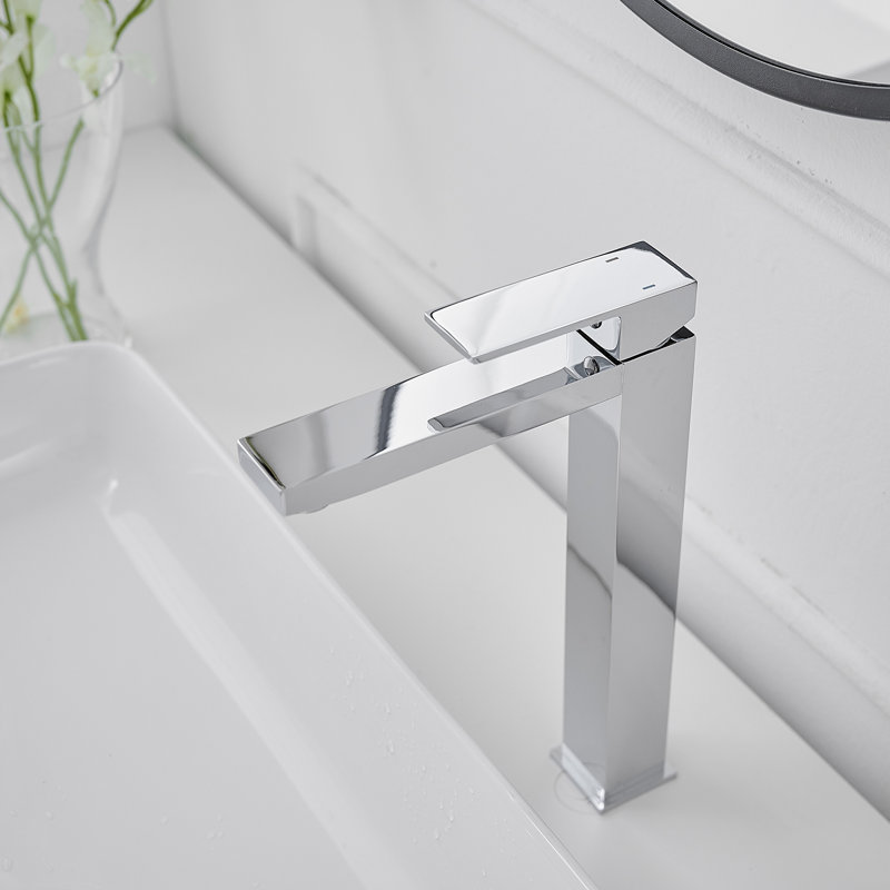 Single-handle Bathroom Faucet, Polished Chrome