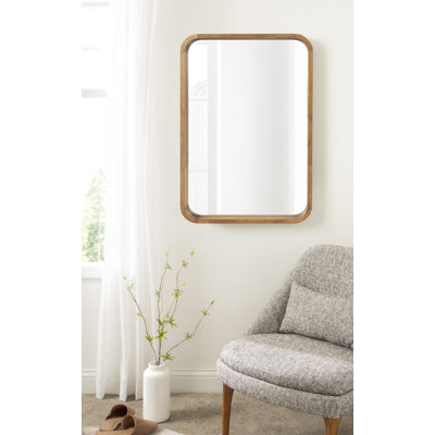 Gravley Wood Flat Mirror