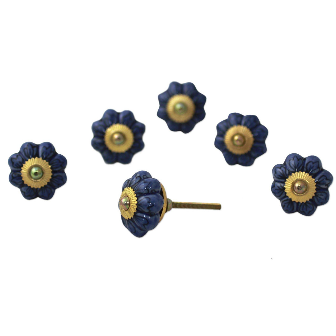 Oversized Ruhe 3 1/8" Novelty Knob Multipack (Set of 6) Bungalow Rose