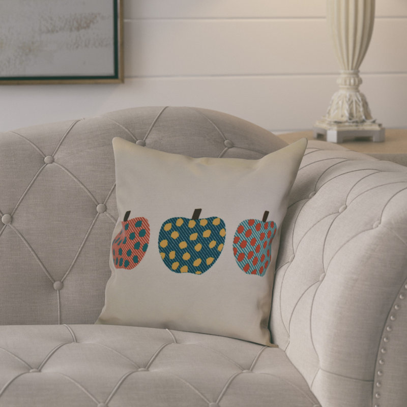 Housse de coussin d'extérieur carré, H 16 po x l 16 po x P 2 po, Bleu sarcelle