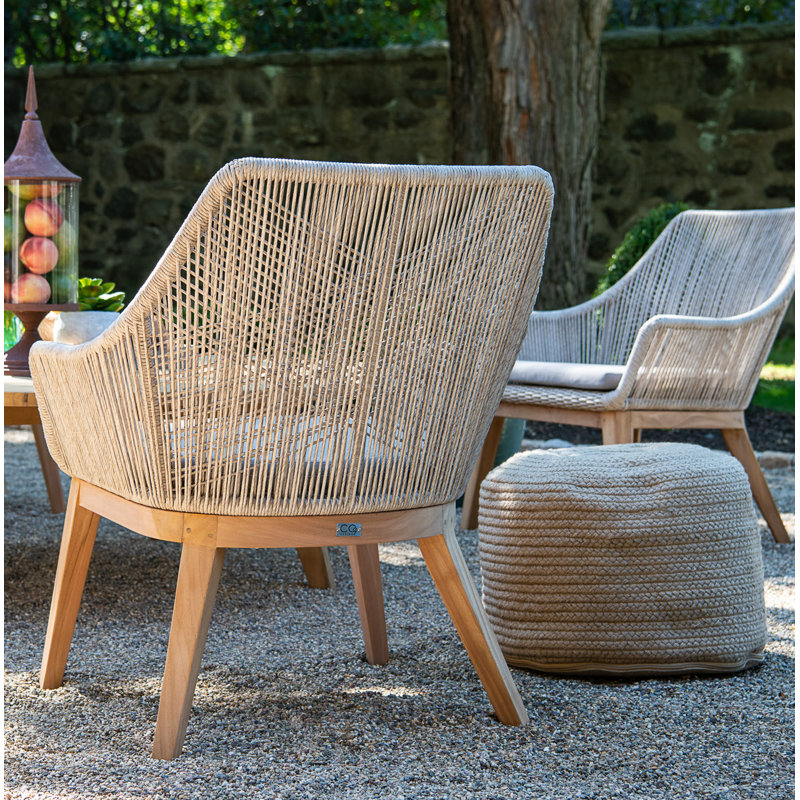 Dalton Outdoor Teak Lounge Chair