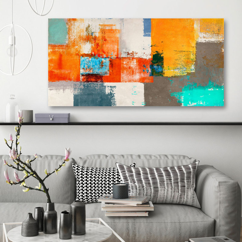 Barcelona by Alessio Aprile - Wrapped Canvas Print, 50cm H x 100cm W x 4cm D