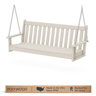 POLYWOOD Vineyard 60.5" Porch Swing