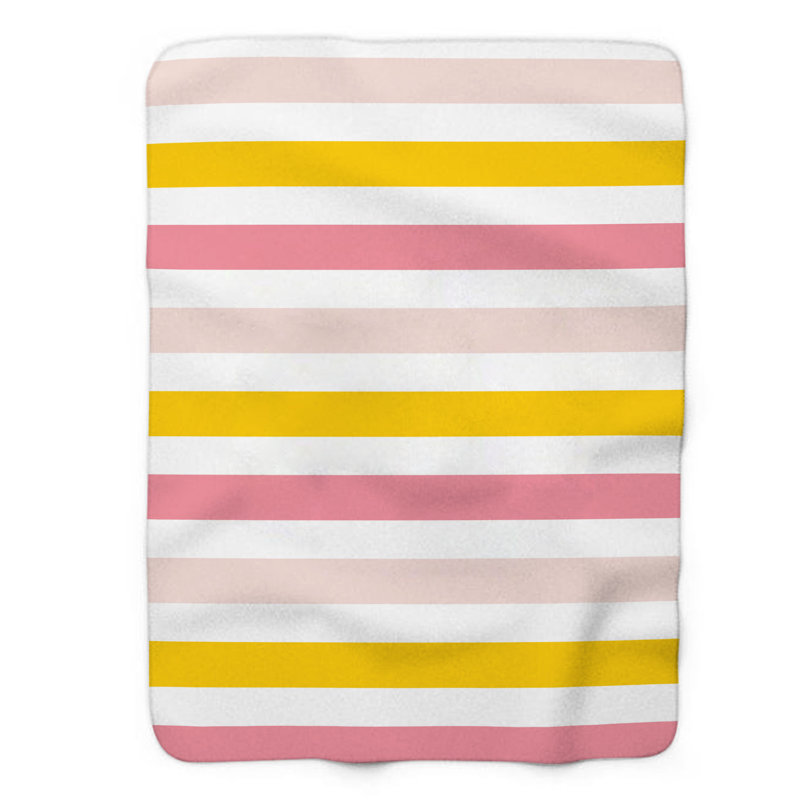 Couverture sherpa 1 pièce Blush, L 60 po x L 80 po