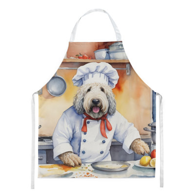 No Pattern Bib Apron