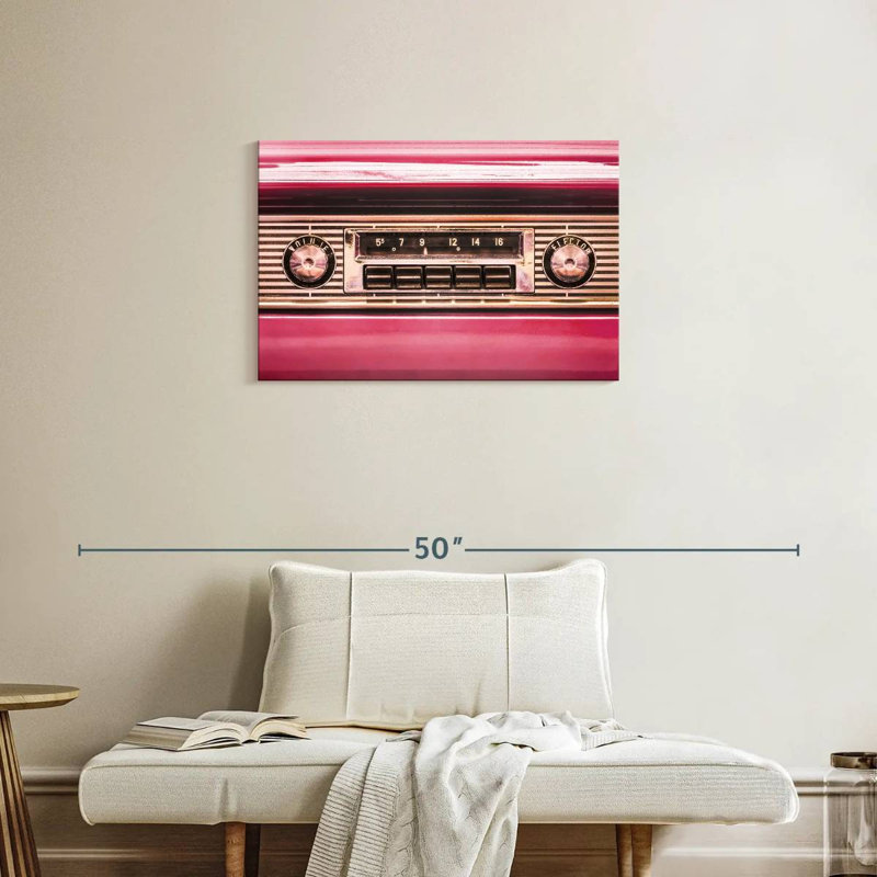 Autoradio Abarca Retro, H 20 po x l 30 po