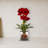 Amaryllis Silk Arrangement with Vase