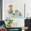 Cactus conglomérateux I - reproduction d'art sur toile tendue-1909089690
