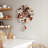 Coffee Time Pendulum Wall Clock - Swinging Cup Design - CafÃ© Kitchen Decor - Silent Movement - Gift for Coffee Lovers-866938118