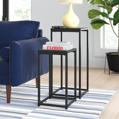 Heberling Steel Top Nesting Tables End Table