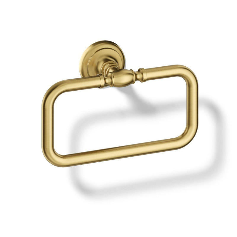 Artifacts® Towel Ring, Vibrant Brushed Moderne Brass